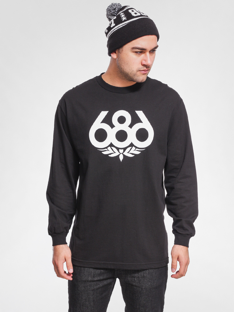 Longsleeve 686 Wreath (bk)