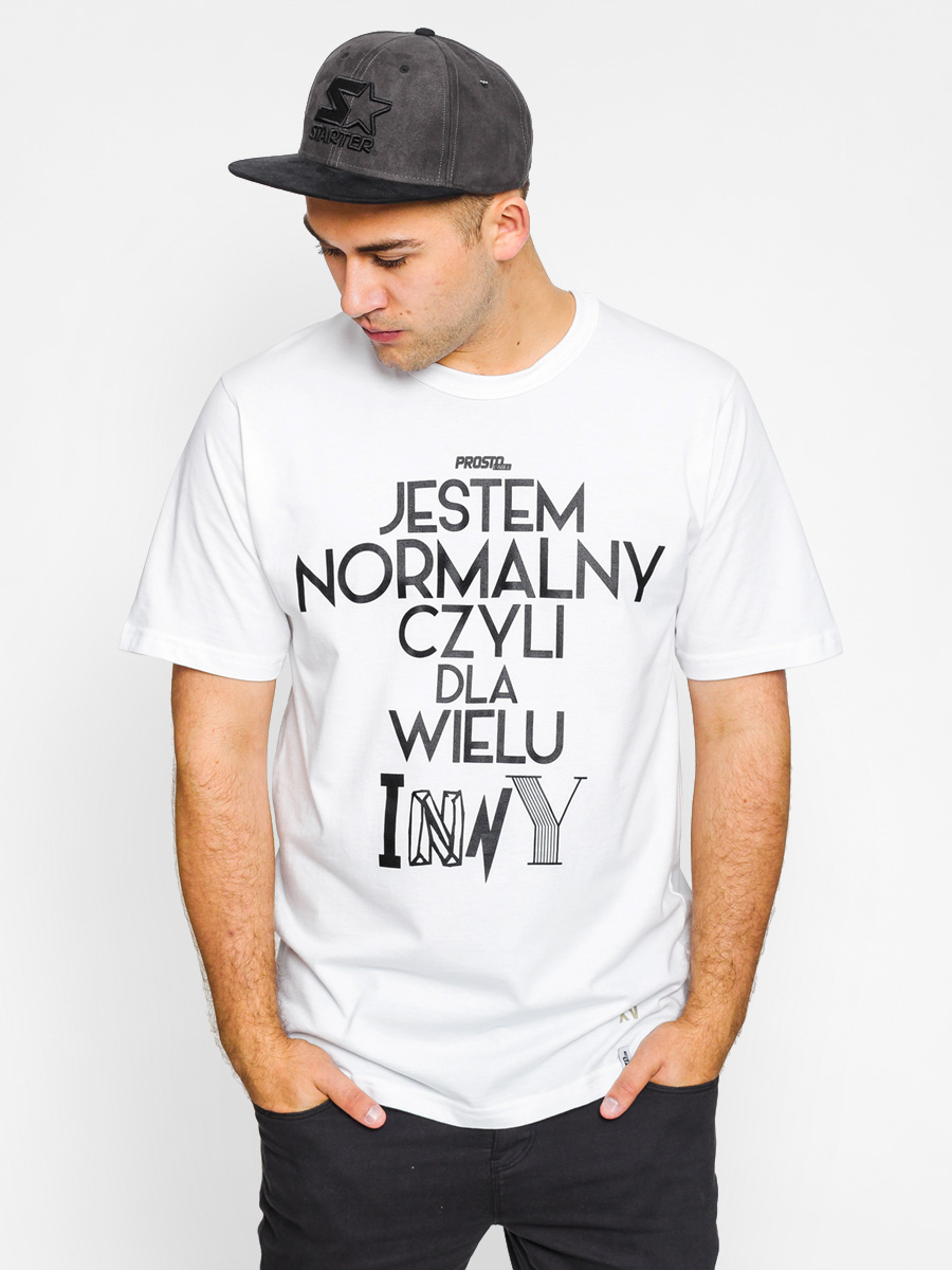 T-shirt Prosto Normalny (white)