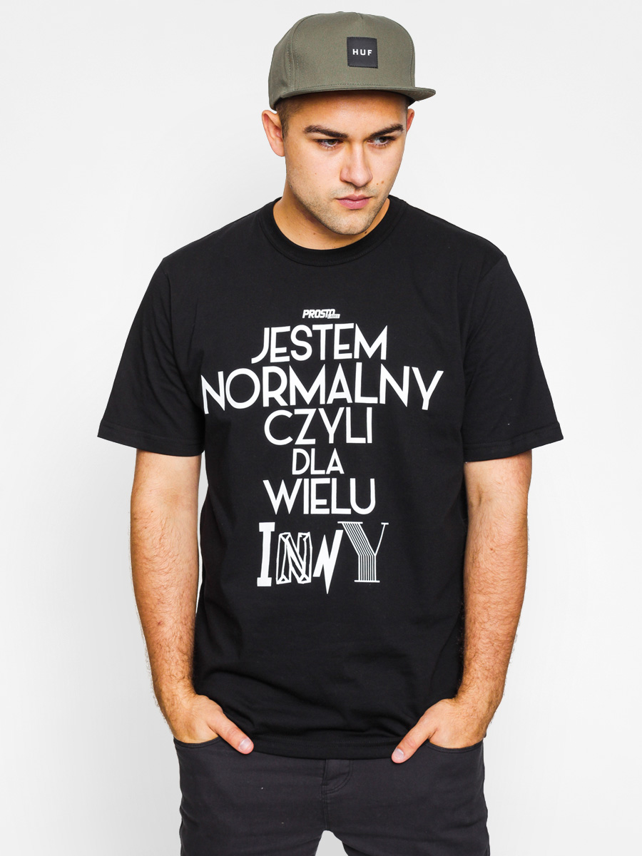 T-shirt Prosto Normalny (black)