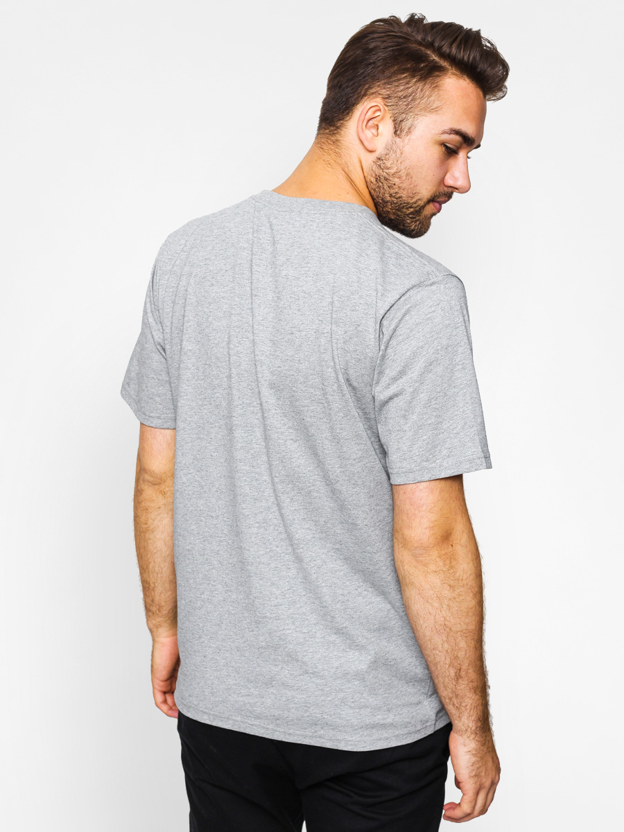 T-shirt Carhartt Lester Pocket (grey heather/tropic print)