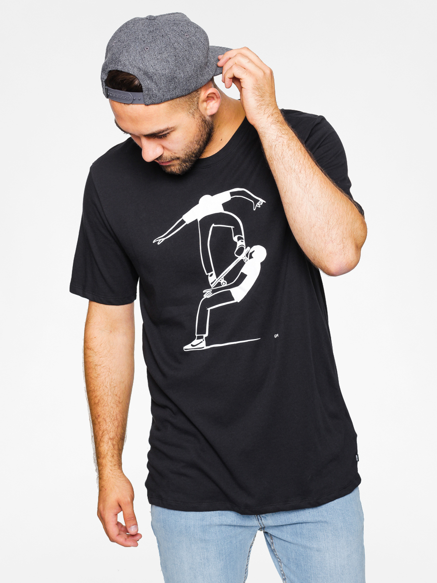 T-shirt Nike Sb Df Face Grind (black/white)