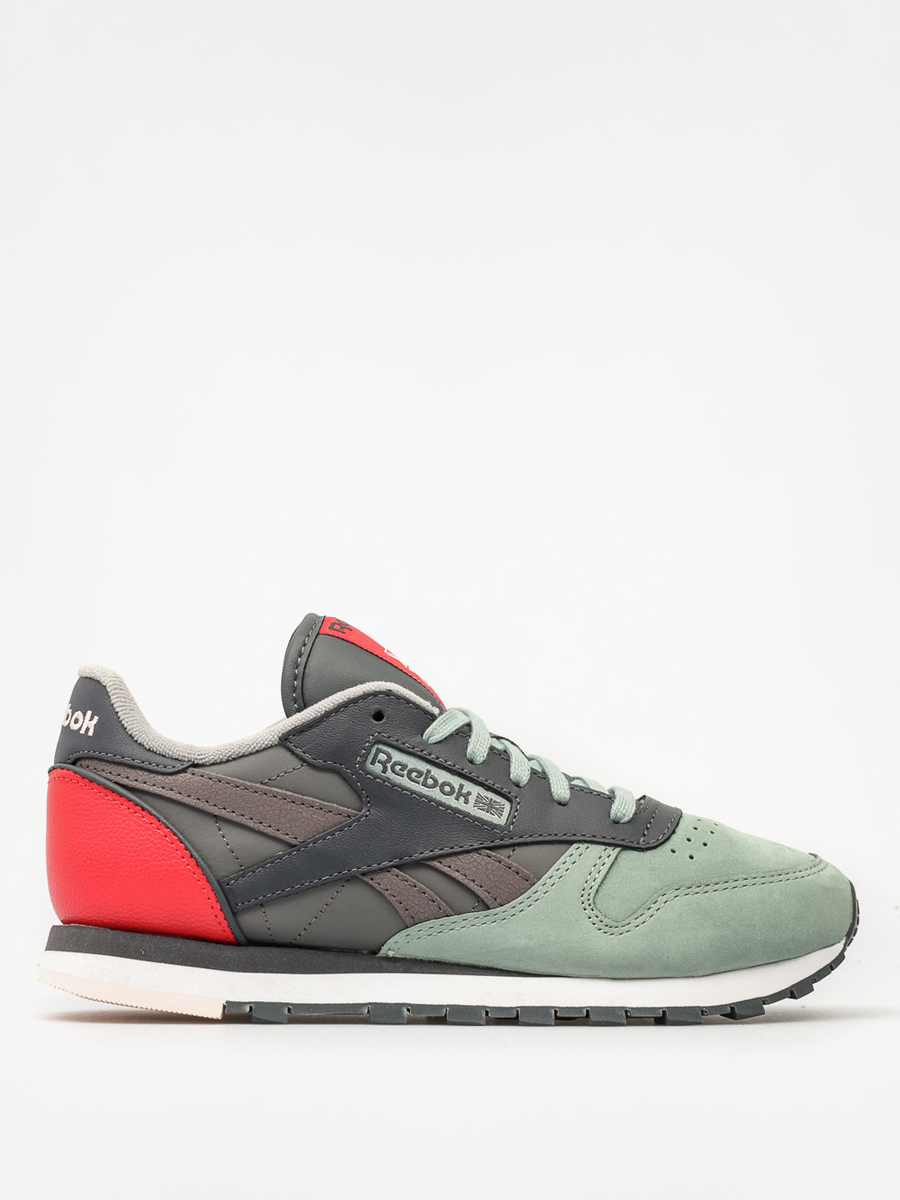 Buty Reebok Classic Leather Pm Wmn (sage/shrk/grpht/red/pnk)