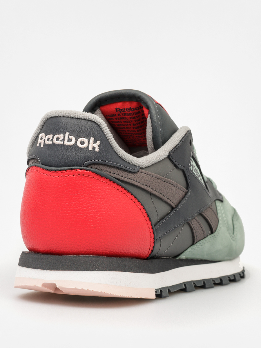 Buty Reebok Classic Leather Pm Wmn (sage/shrk/grpht/red/pnk)