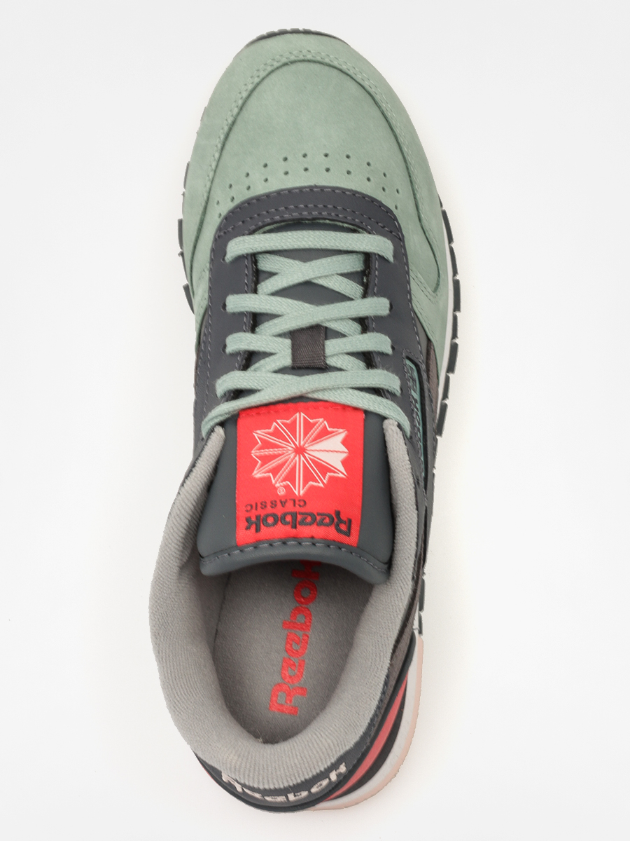 Buty Reebok Classic Leather Pm Wmn (sage/shrk/grpht/red/pnk)