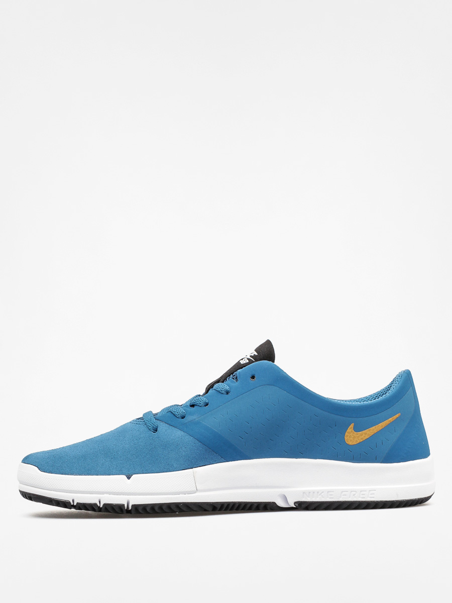 Buty Nike Free Sb Nano (brigade blue/metallic gold)