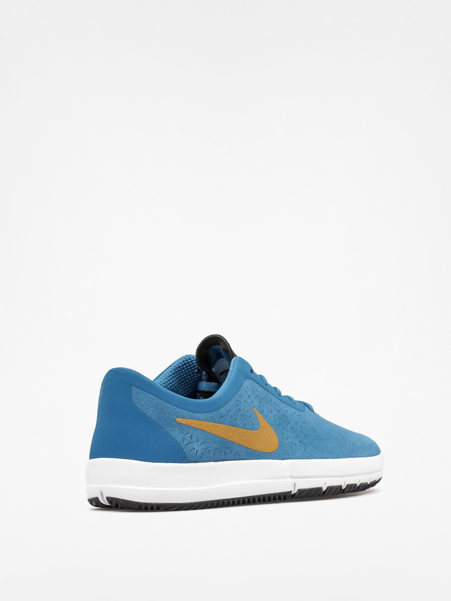 Buty Nike Free Sb Nano (brigade blue/metallic gold)