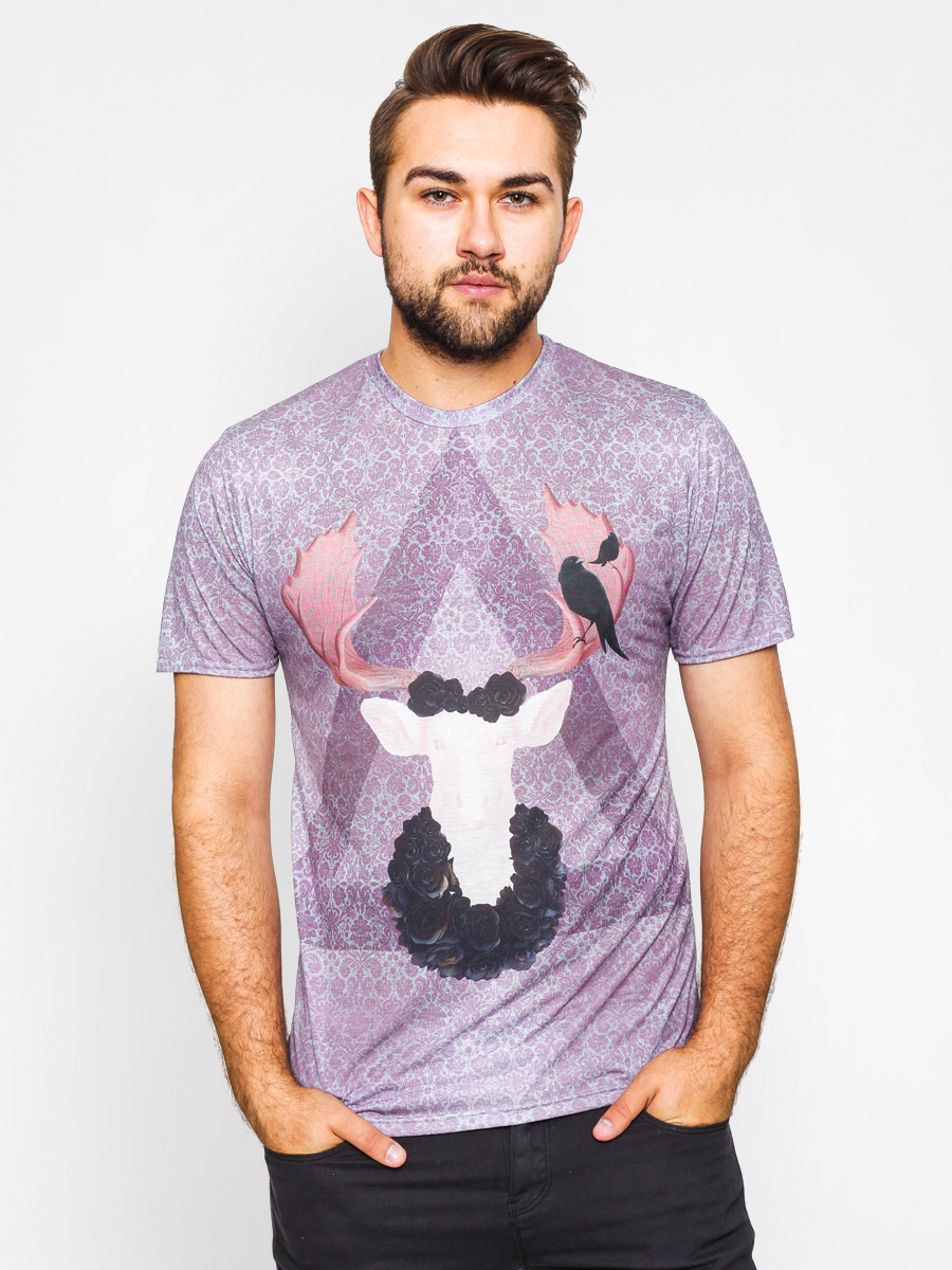 T-shirt Mr. Gugu Aero Deer (purple/grey)