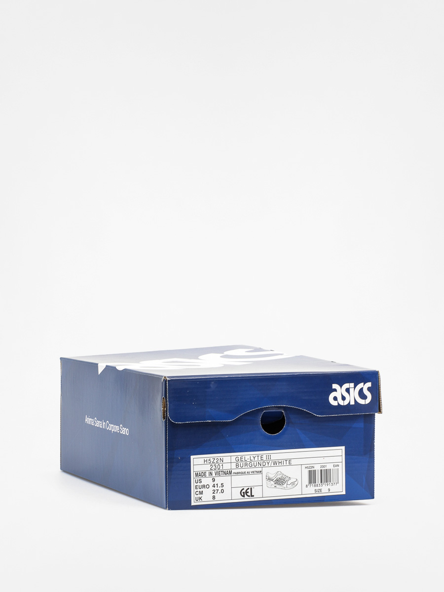 Buty Asics Gel Lyte III (burgundy/white)