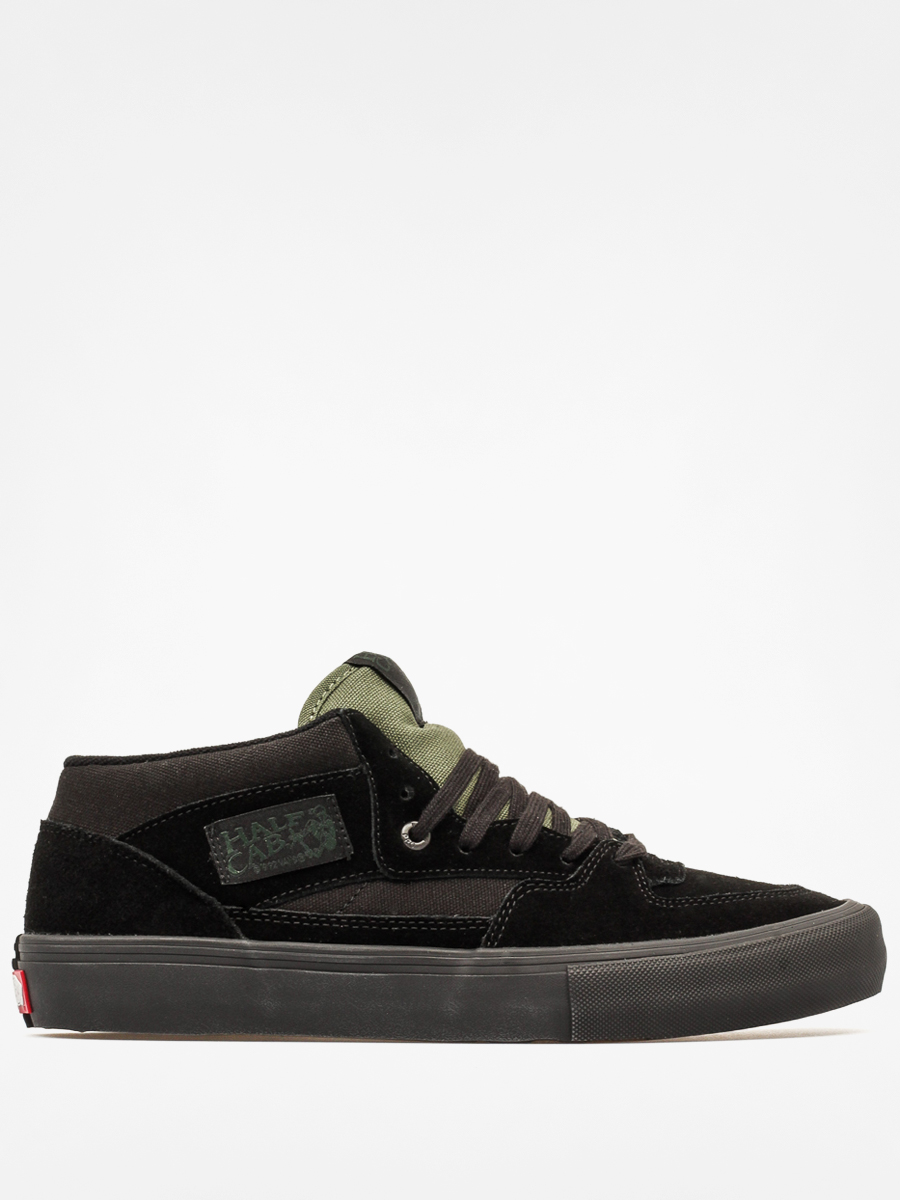 Buty Vans Half Cab Pro (black/black/green)