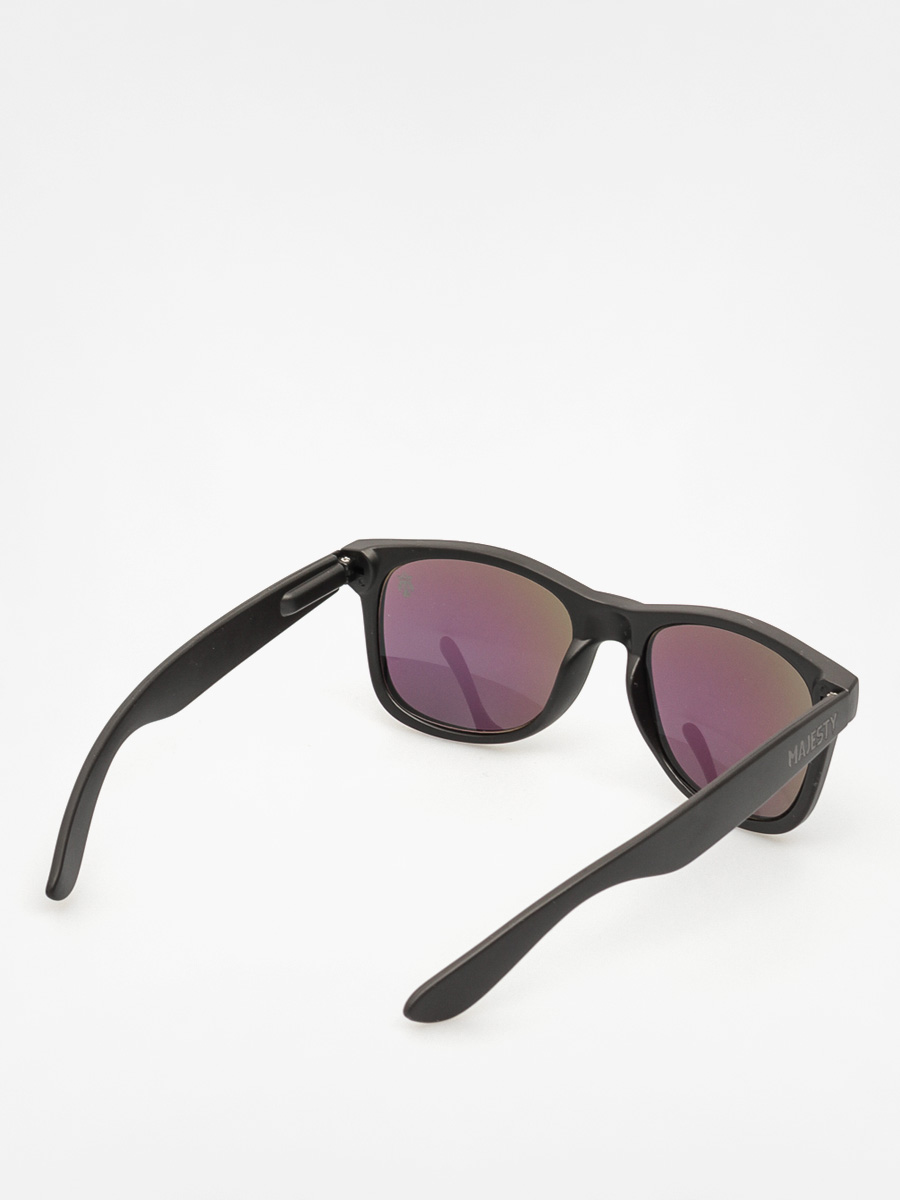 Okulary przeciwsłoneczne Majesty Shades L (matt black/polished black green lenses)