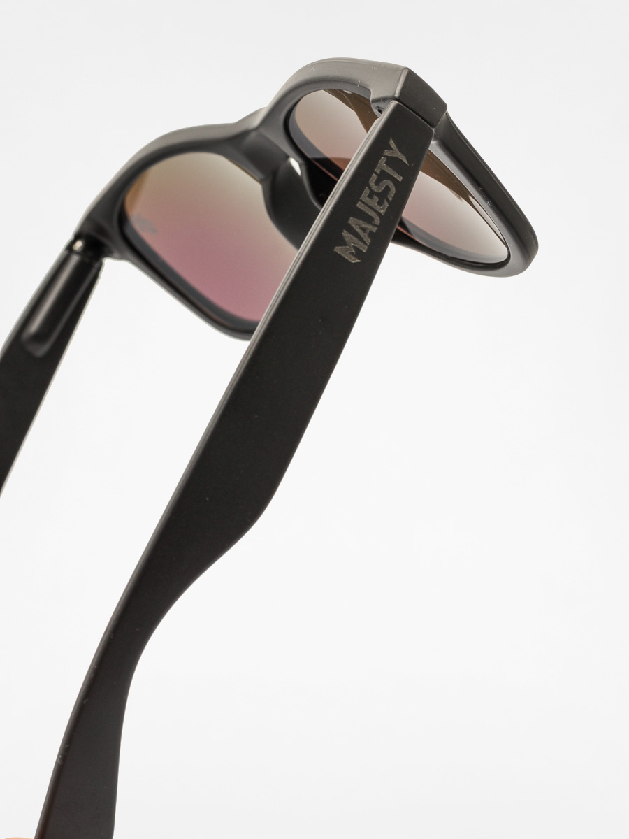 Okulary przeciwsłoneczne Majesty Shades L (matt black/polished black green lenses)