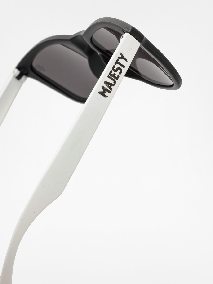 Okulary przeciwsłoneczne Majesty Shades M (black/white black lenses)