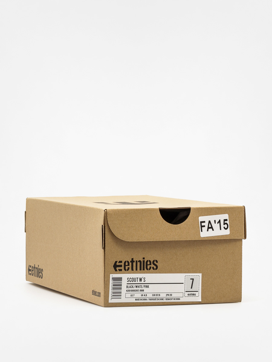 Buty Etnies Scout Wmn (black/white/pink)