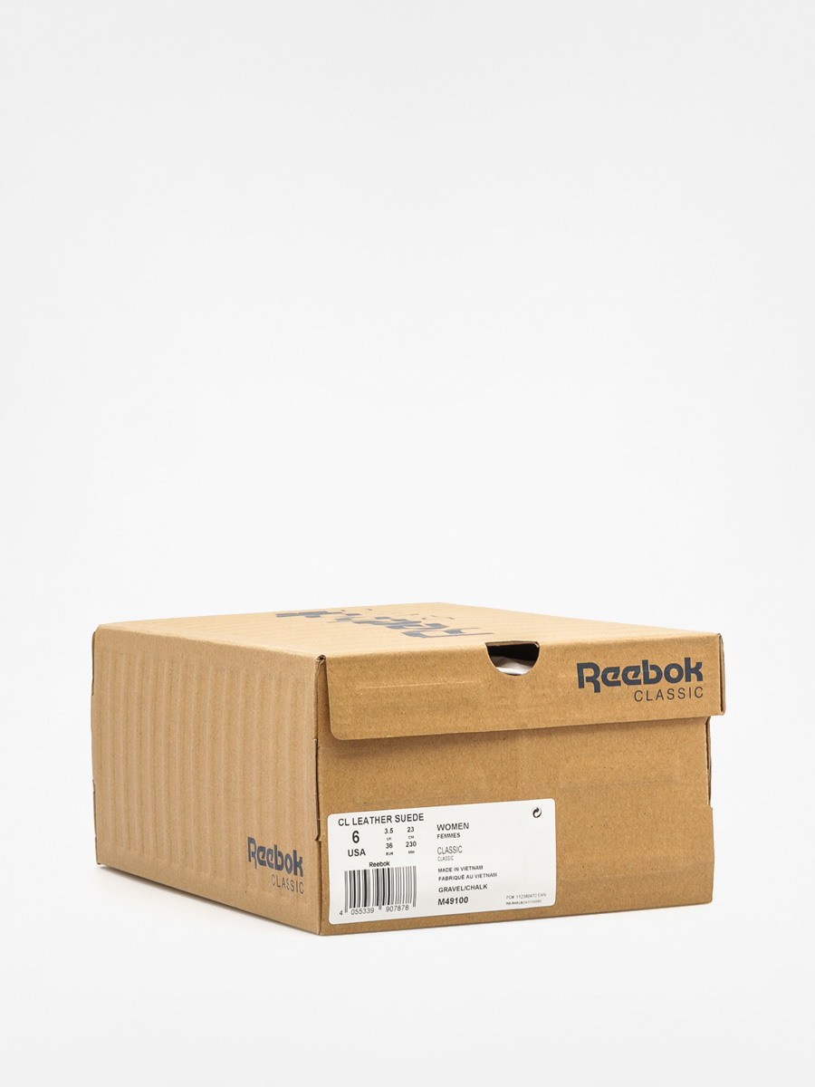 Buty Reebok Classic Leather Suede Wmn (gravel/chalk)