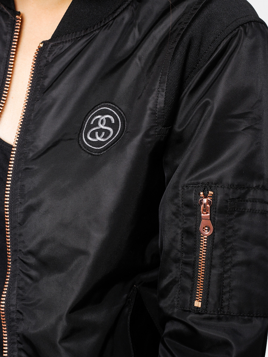 00s～　STUSSY MA-1 BOMBER JACKET 　BLACK Stussy Built Reversible Bomber Jacket Black Men's - FW24 - US