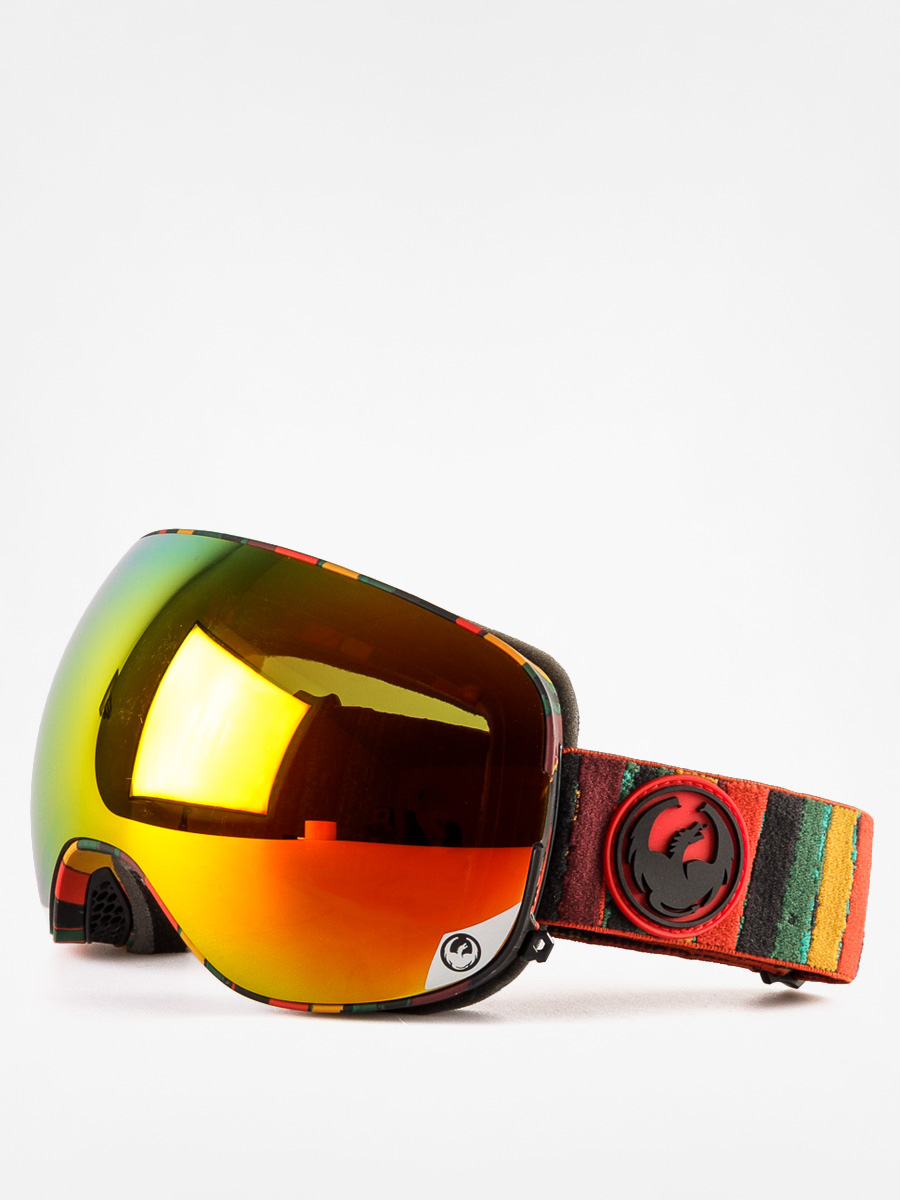 Gogle Dragon APX2 One (jam/red ion+yell/blue ion)