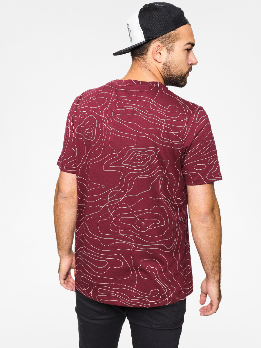 T-shirt Element Mitch (wine)