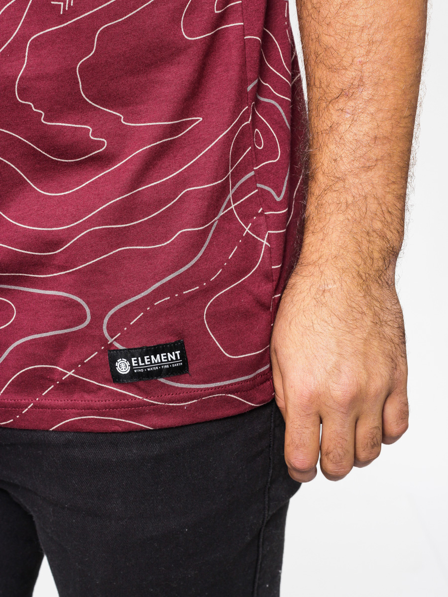 T-shirt Element Mitch (wine)