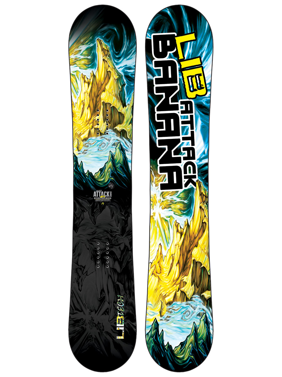 Męska Deska snowboardowa Lib Tech Attack Banana EC2