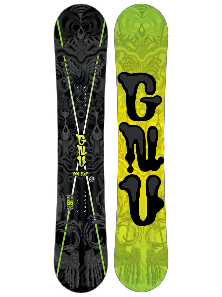 Męska Deska snowboardowa Gnu Cc Metal Gnuru