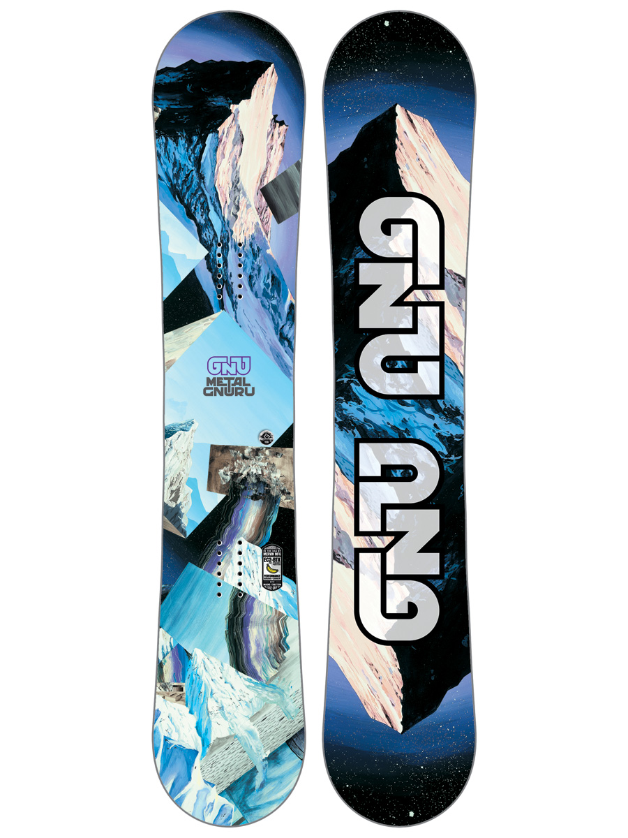 Męska Deska snowboardowa Gnu Metal Gnuru