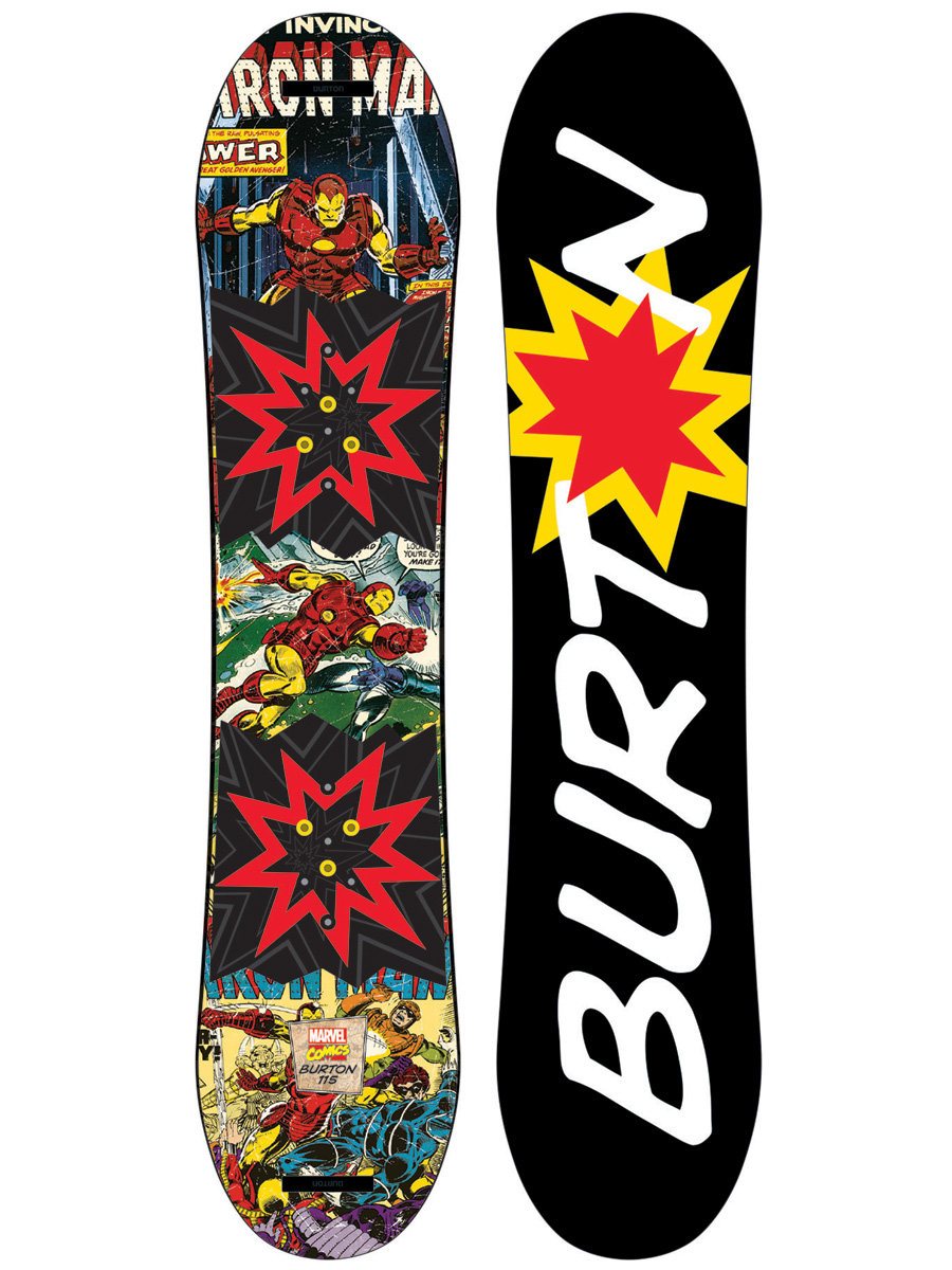 Dziecięca deska snowboardowa Burton Chopper Ltd Marvel (115)