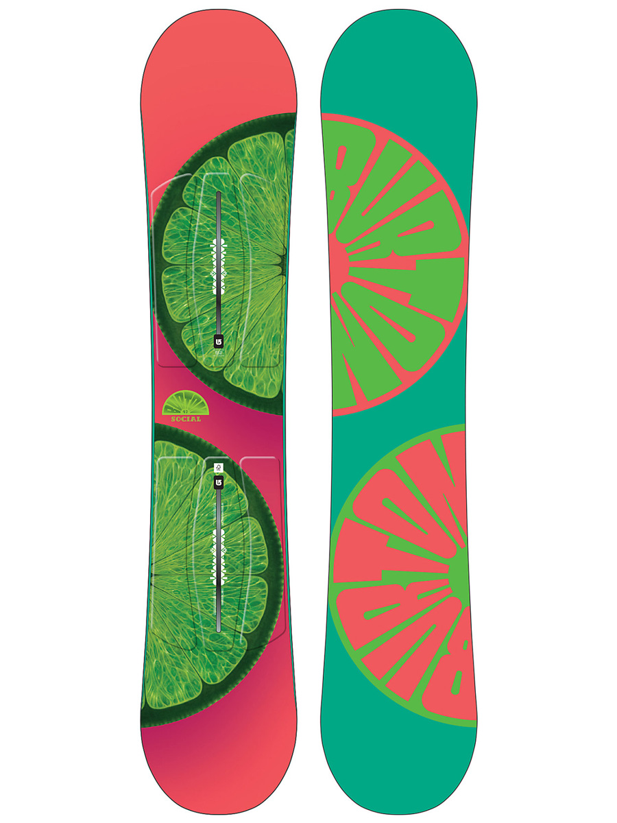 Deska snowboardowa Burton Social Wmn - wielobarwny (147)