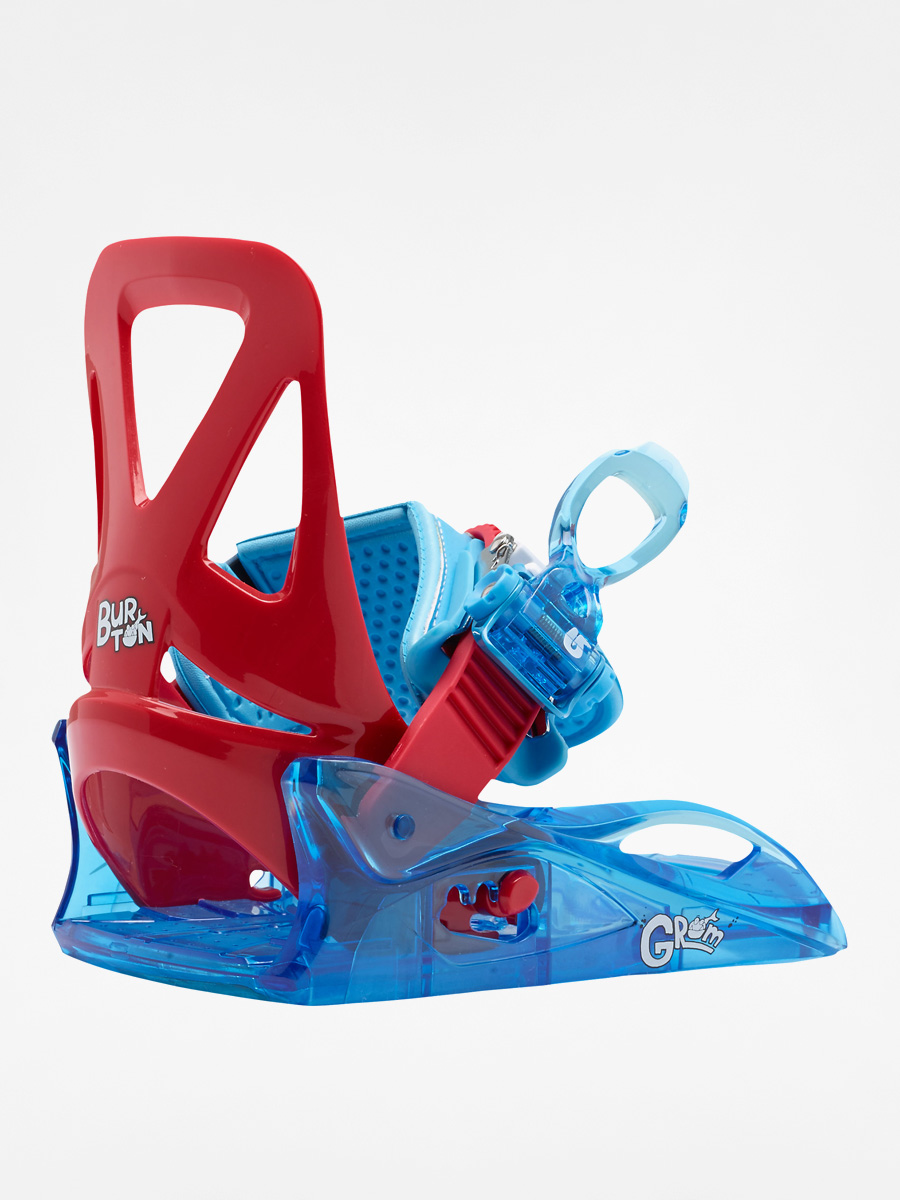 Dziecięce wiązania snowboardowe Burton Grom (red/blue)
