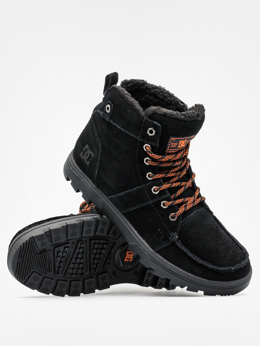 Buty zimowe DC Woodland (black/orange)