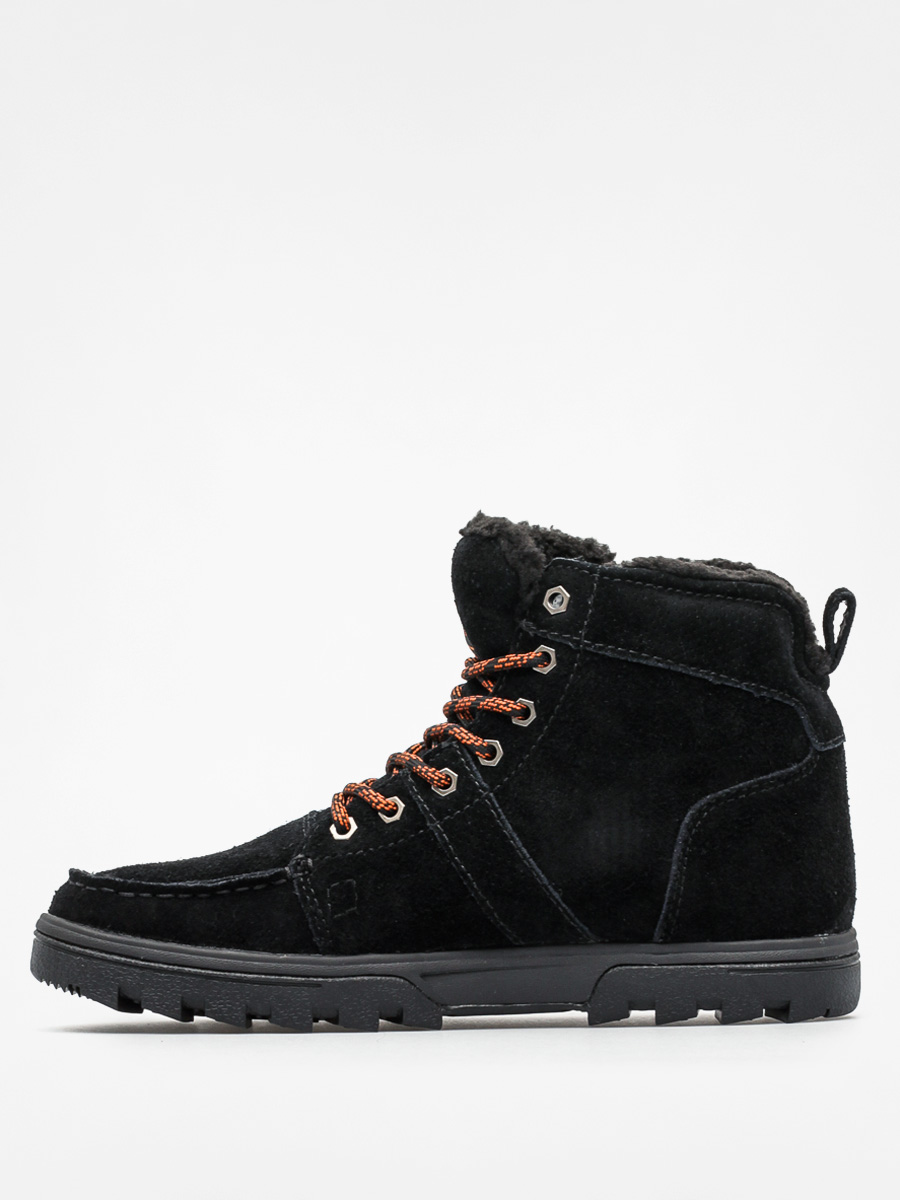 Buty zimowe DC Woodland (black/orange)