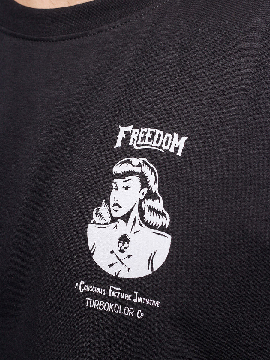 T-shirt Turbokolor Freedom (black)