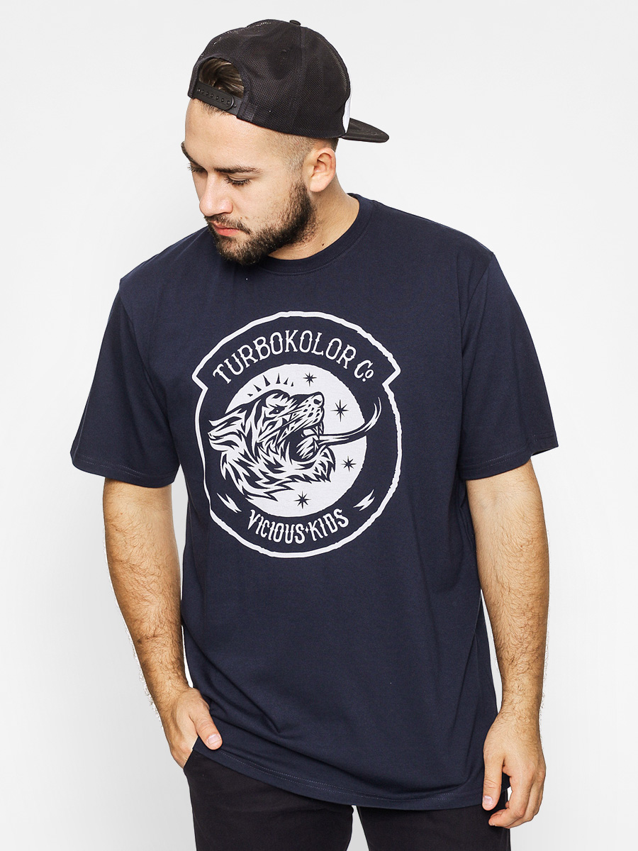 T-shirt Turbokolor Vicious Kids (navy)