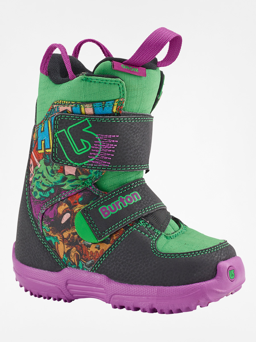 Dziecięce buty snowboardowe Burton Grom Marvel Mini (hulk smash)