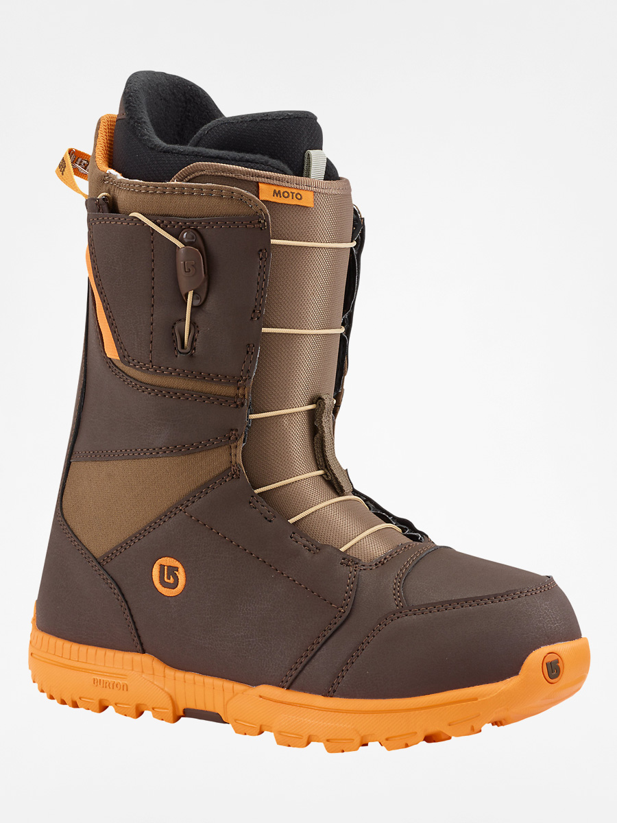 Męskie Buty snowboardowe Burton Moto (brown/orange)