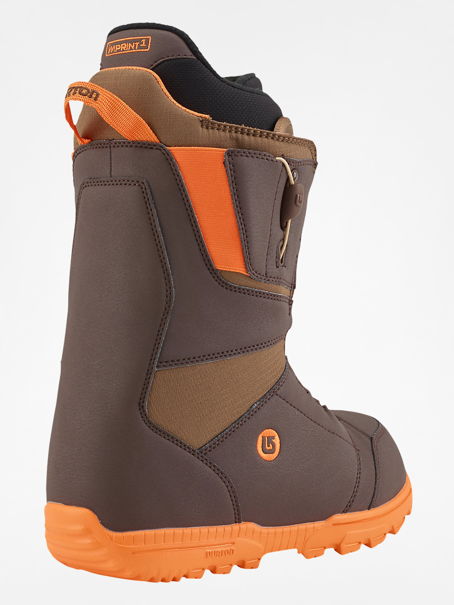 Męskie Buty snowboardowe Burton Moto (brown/orange)