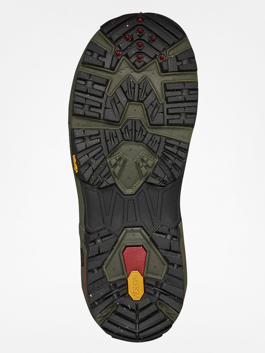 Męskie Buty snowboardowe Burton Imperial (black/green/red)