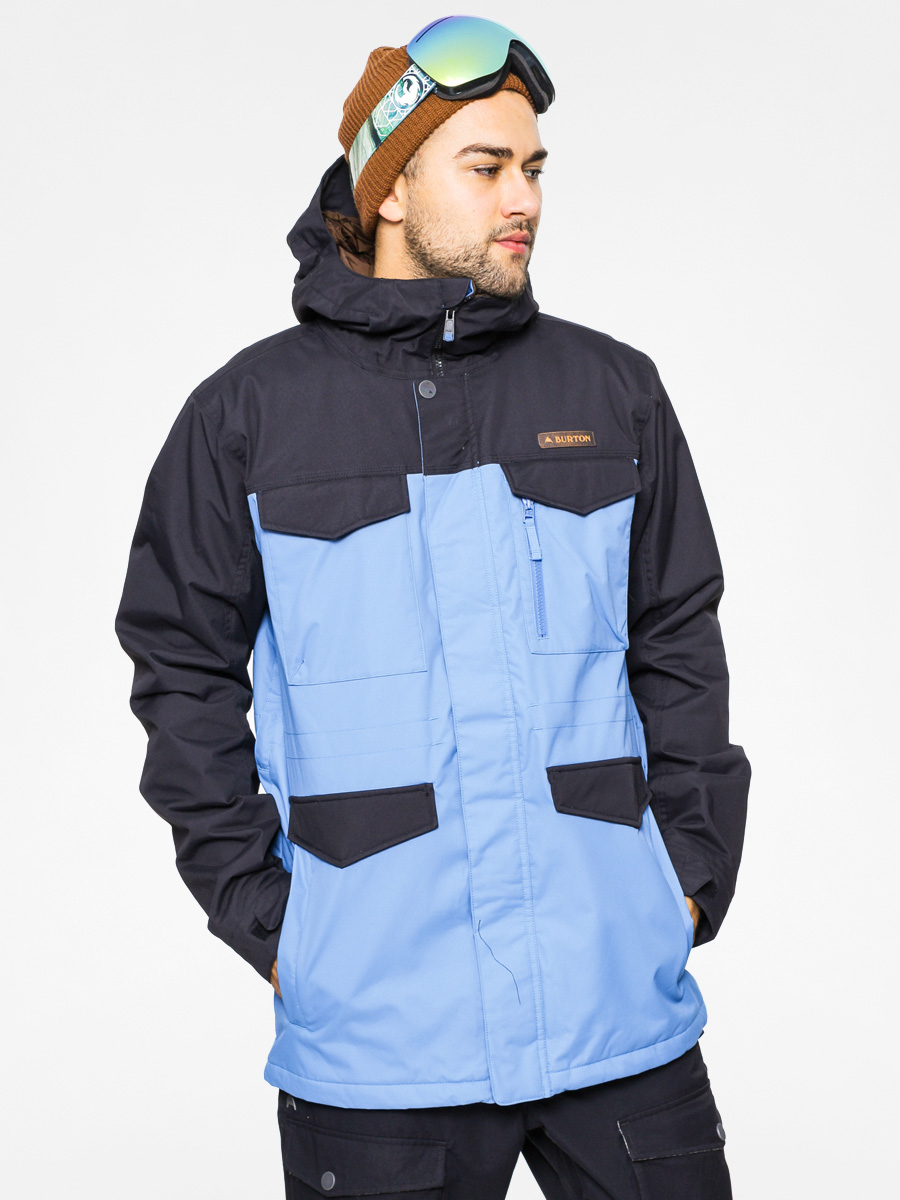 Męska Kurtka snowboardowa Burton Covert (true black/glacier blue)