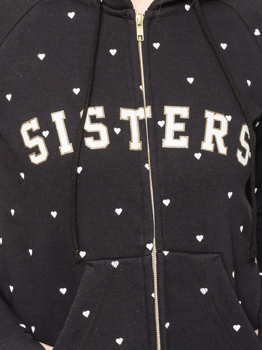 Bluza z kapturem Femi Pleasure Sisters ZHD Wmn (blk)