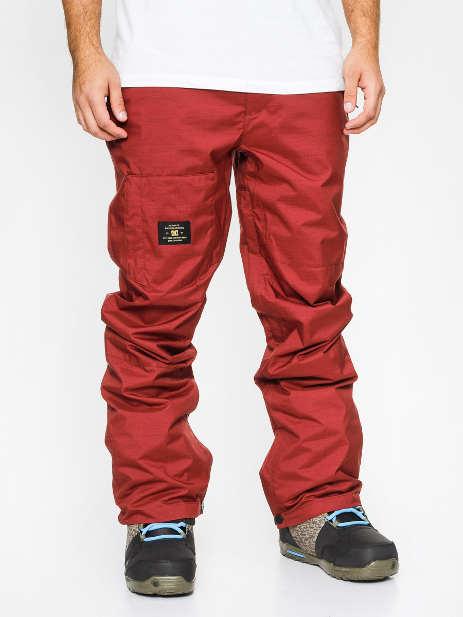 Męskie Spodnie snowboardowe DC Dealer (maroon)