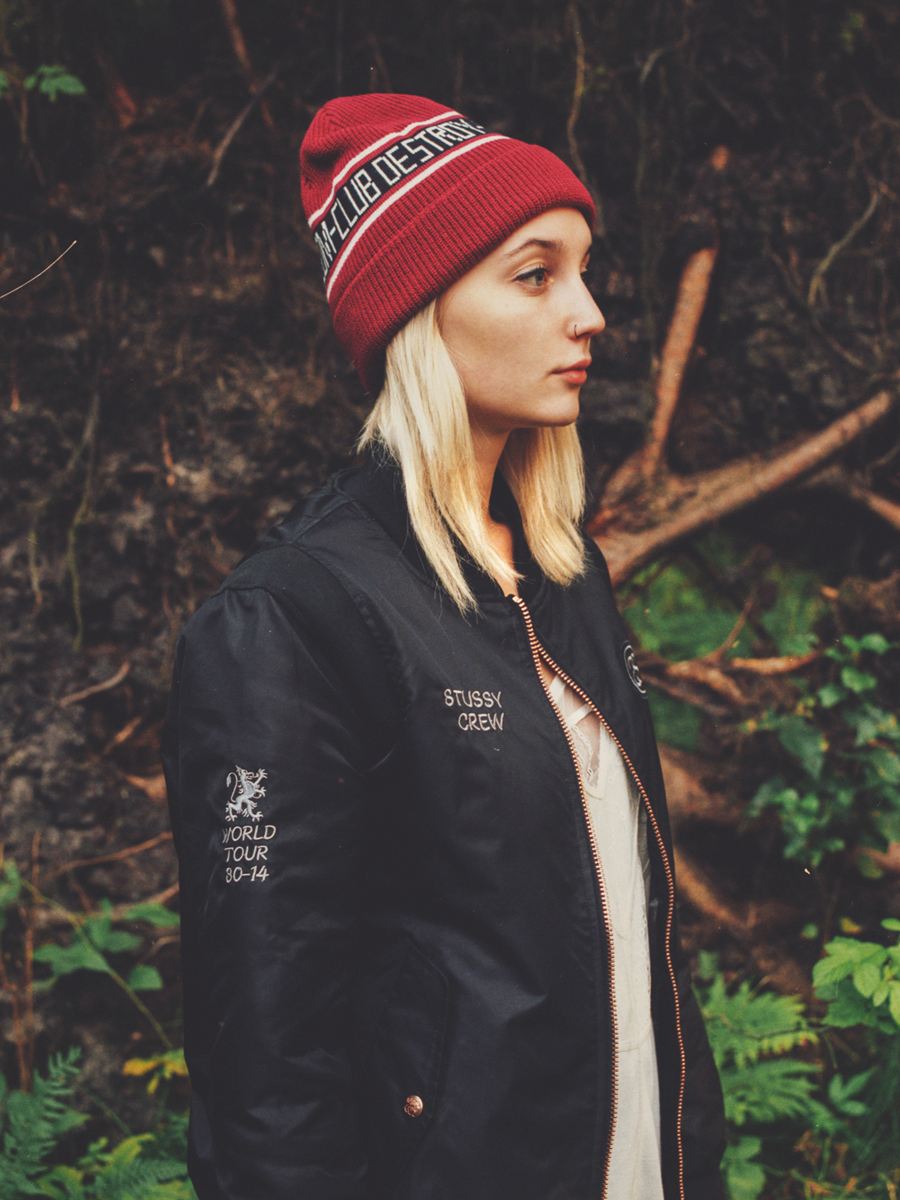 Kurtka Stussy Ma 1 Jacket Wmn - czarny (black)