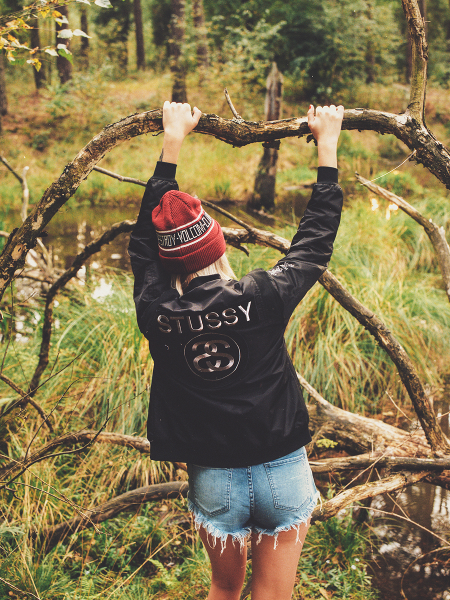 Kurtka Stussy Ma 1 Jacket Wmn (black)