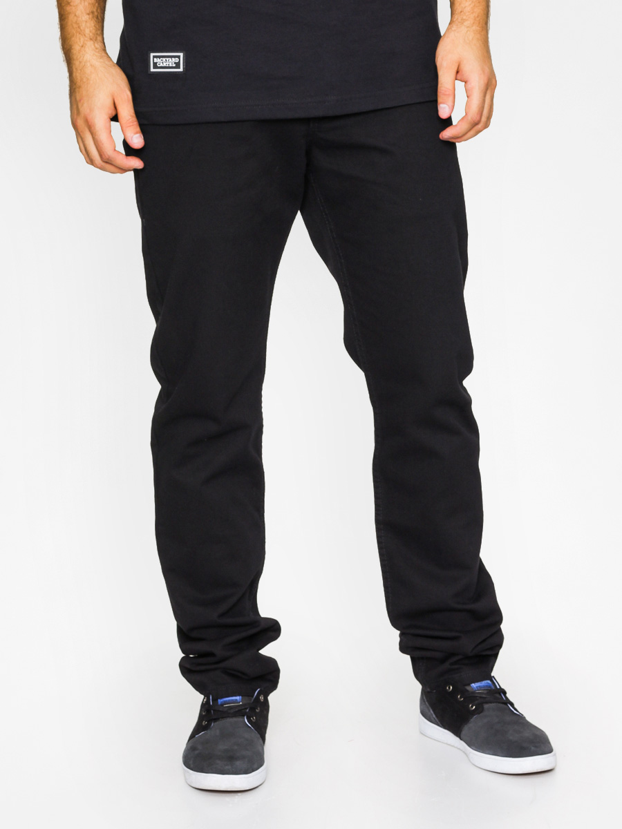 Spodnie Backyard Cartel Back Antyfit Chino (black)
