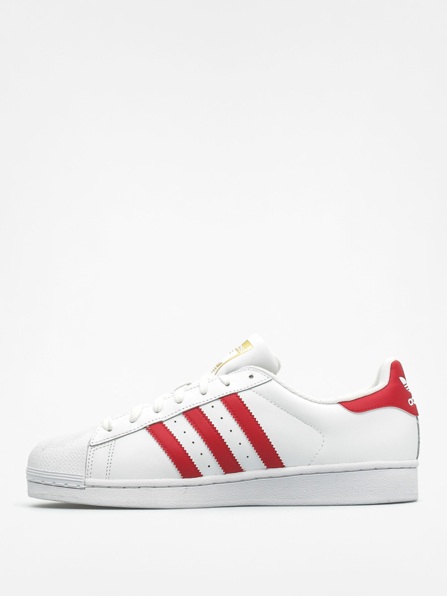 Buty adidas Superstar Foundation (ftwwht/scarle/ftwwht)