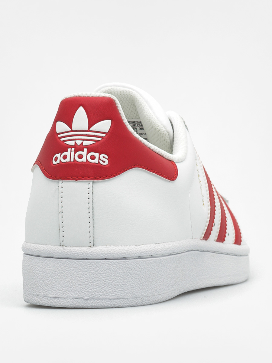 Buty adidas Superstar Foundation (ftwwht/scarle/ftwwht)