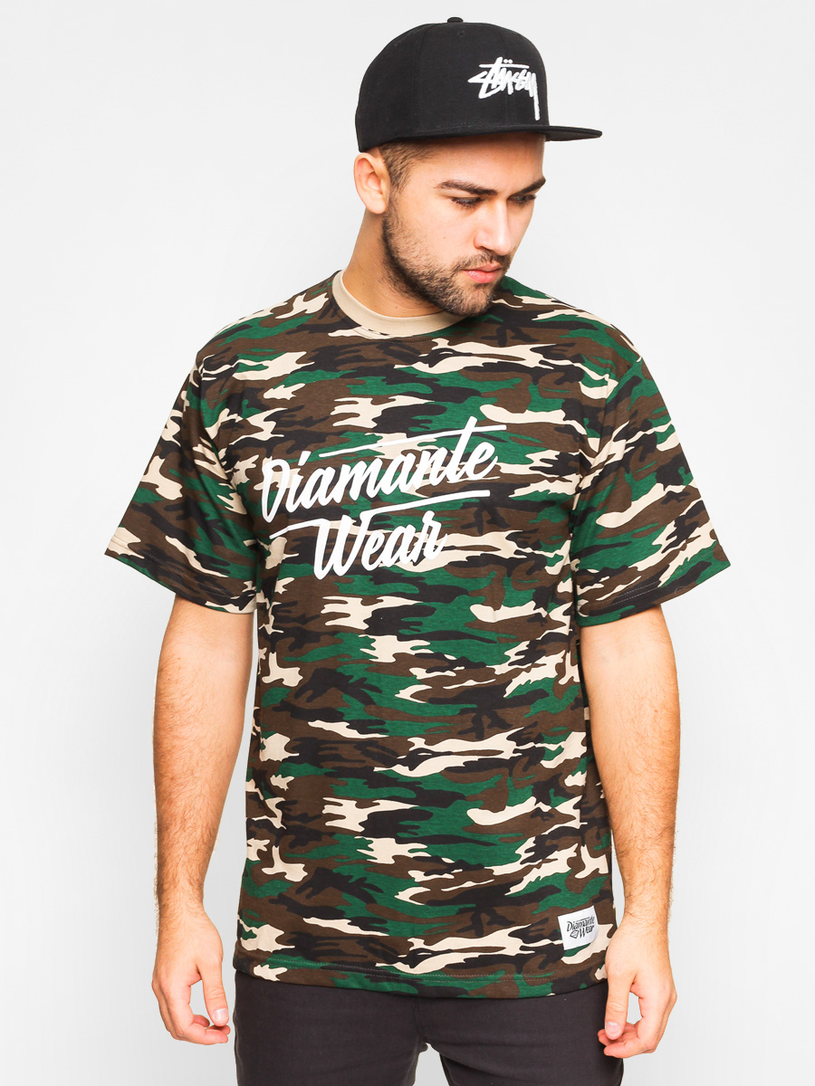 T-shirt Diamante Wear Diamante Logo (camo)
