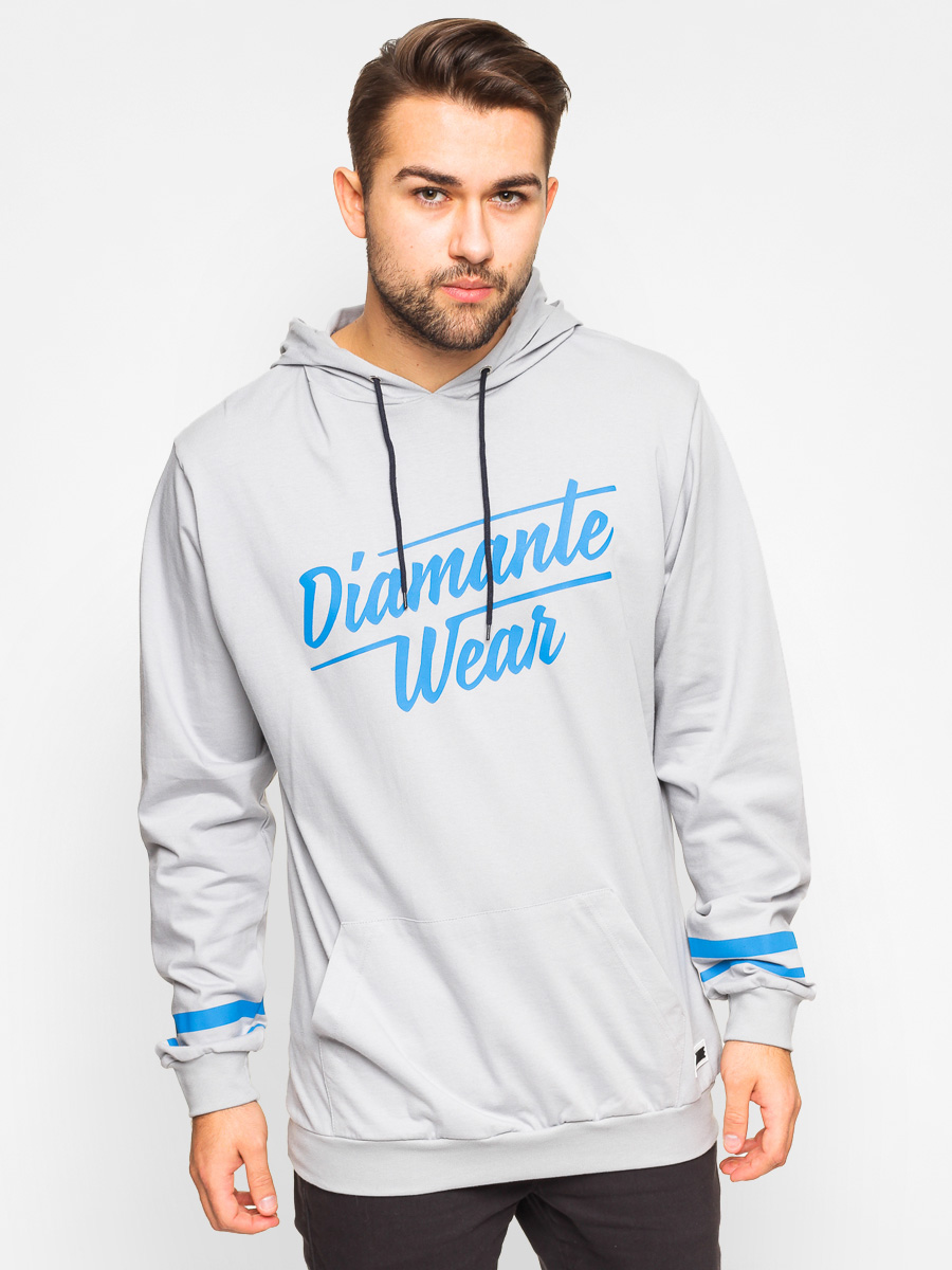 Bluza z kapturem Diamante Wear Diamante Logo HD (grey/blue)