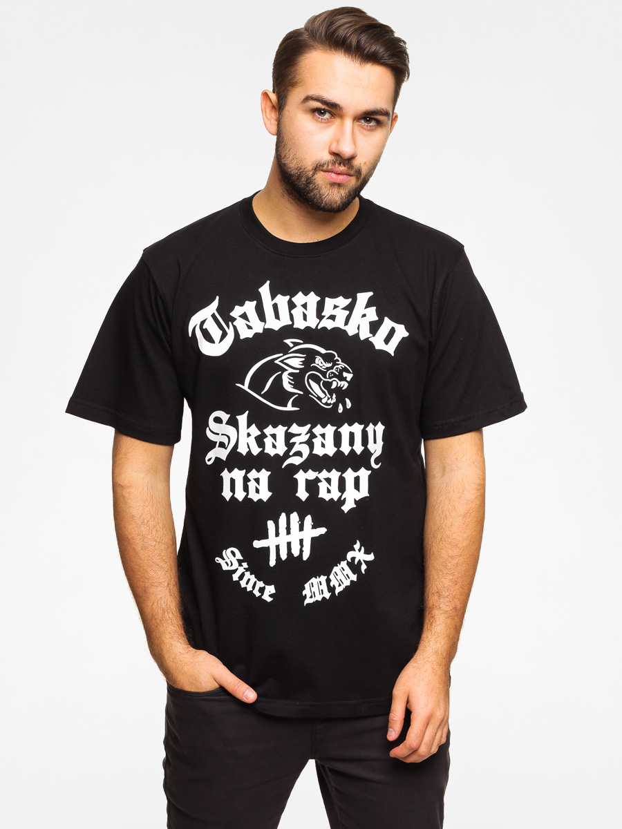 T-shirt Tabasko Skazany Na Rap (black)