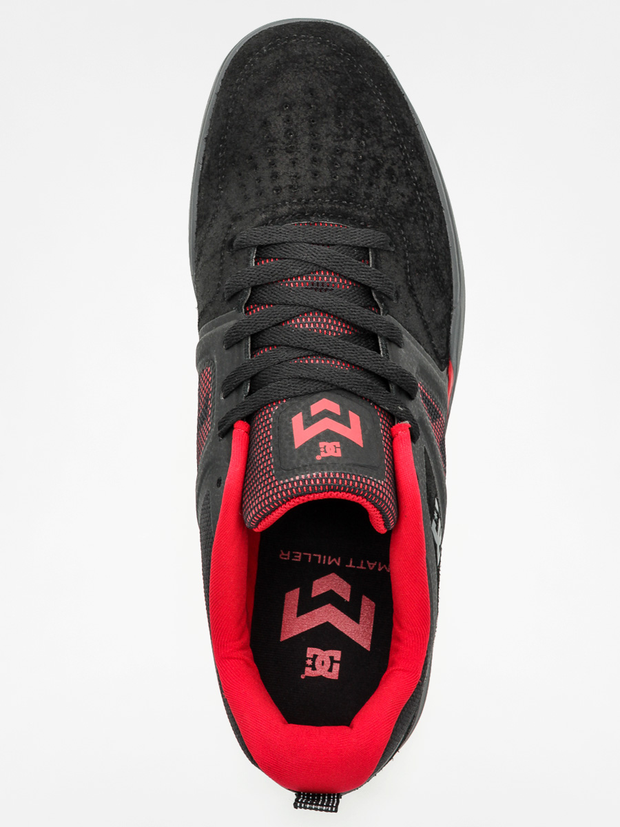 Buty DC Matt Millers (black/dark grey/atlantic red)