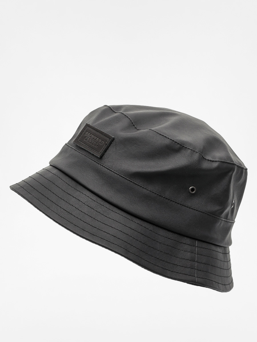 Kapelusz Backyard Cartel Bucket Hat Leather (black)