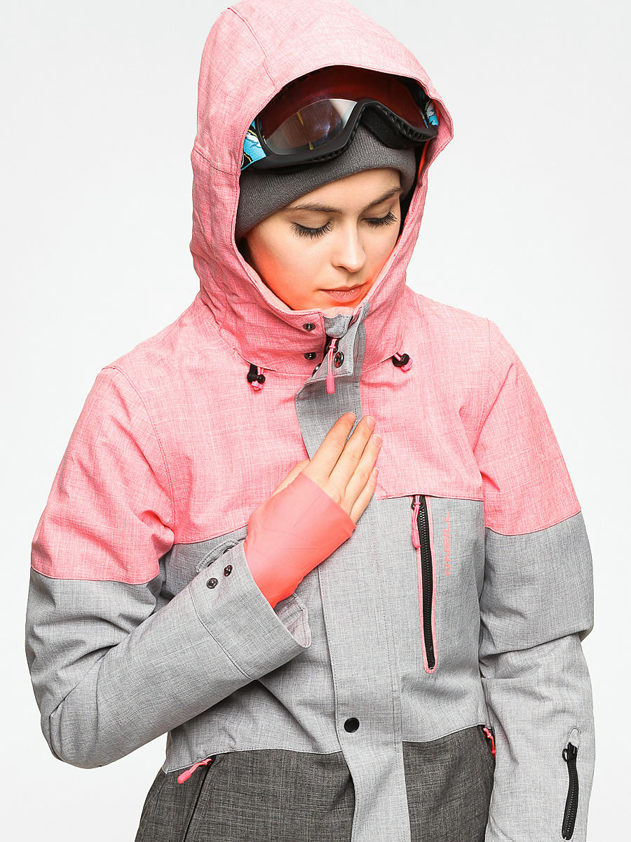 Kurtka snowboardowa O'Neill Coral Wmn (silver melee)